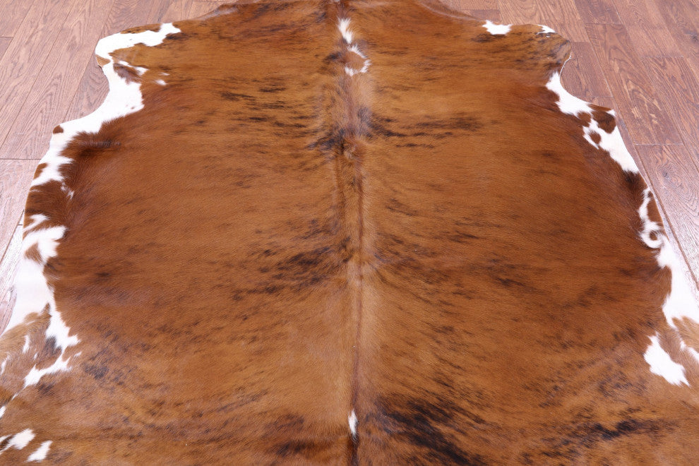 Organic Natural Hair-On Cowhide Area Rug 6' 5" X 5' 9" C2002