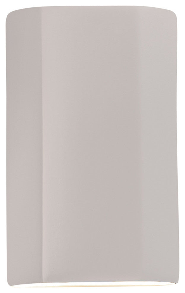 Ambiance Cylinder, Open Top/Bottom Wall Sconce, Matte White, Dedicated LED
