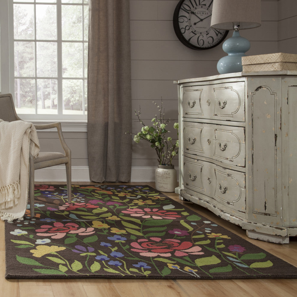 Newport Brown Rug, 8'x10'