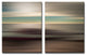 Ready2HangArt 'Blur Stripes XLI' 2-PC Canvas Wall Art Set, 16 in. Highx12 in.