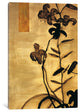 "Lily Silhouette II" by Erin Lange, Canvas Print, 18"x12"
