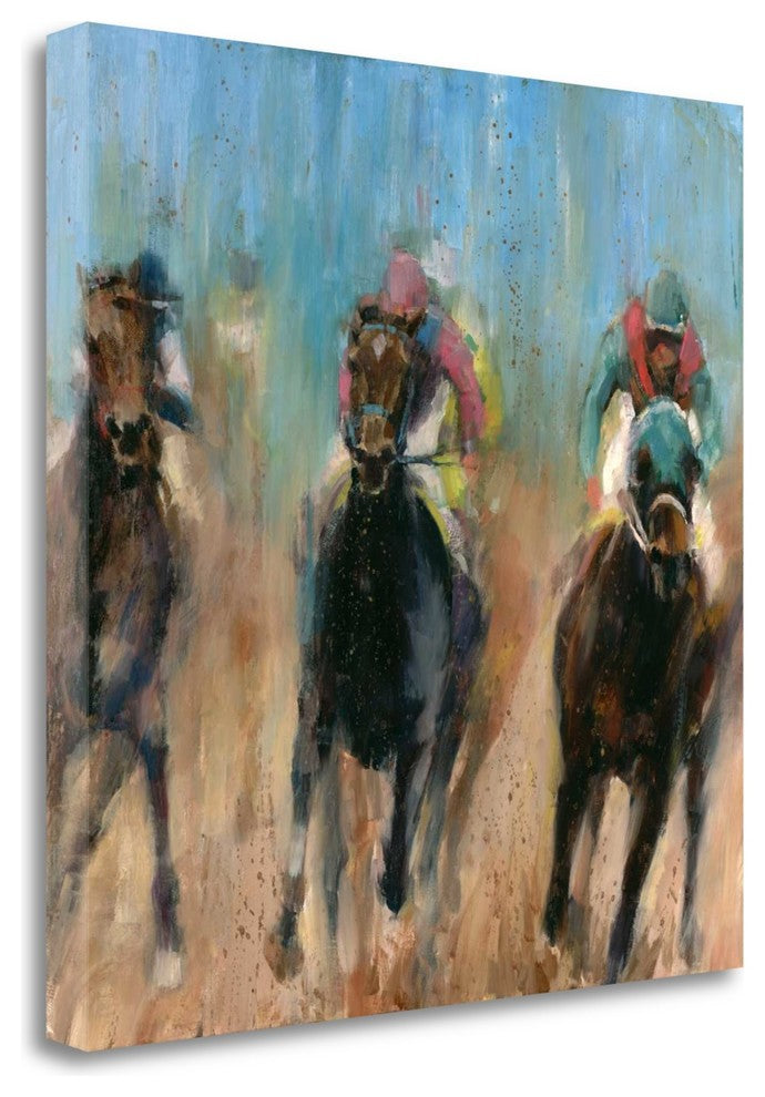 "Run" By Valtcho Tonov, Giclee Print on Gallery Wrap Canvas, Ready to Hang