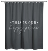 Happy Place 2 71x74 Shower Curtain
