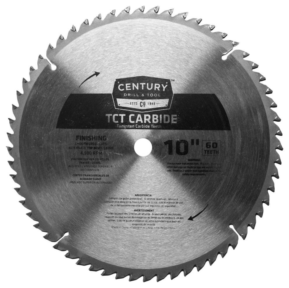 Finishing Circular Saw Blade, 10"x40T