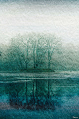 Apple Lake Print on Canvas, 20x30 cm