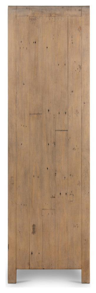 Everson Cabinet, Scrubbed Teak
