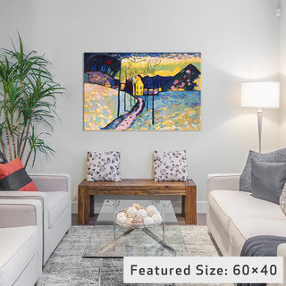 "Winter Landscape" Wrapped Canvas Art Print, 18x12x1.5