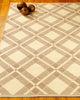 "Whimsy" Dhurrie Wool Rug, Hand Woven , Reversible, 8' X 10'