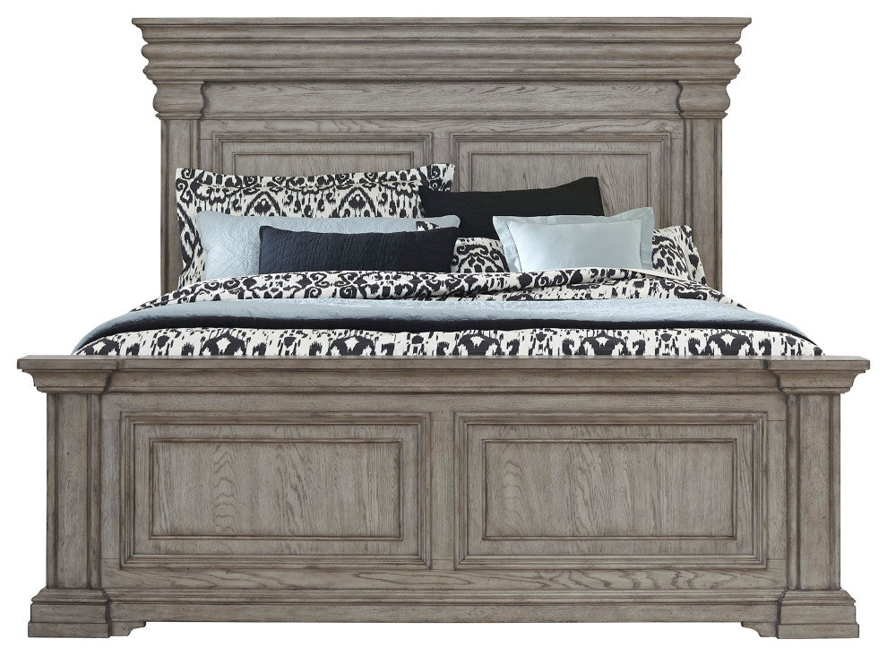 Madison Ridge King Panel Bed, Heritage Taupe