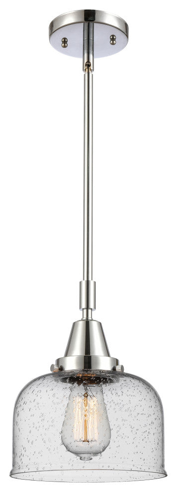 INNOVATIONS LIGHTING 447-1S-PC-G74-LED Large Bell Mini Pendant