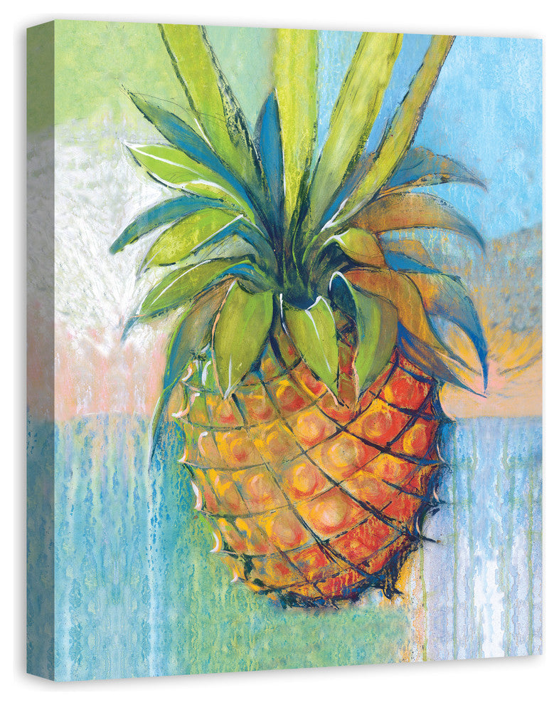 Tropical Pineapple 24x30 Canvas Wall Art