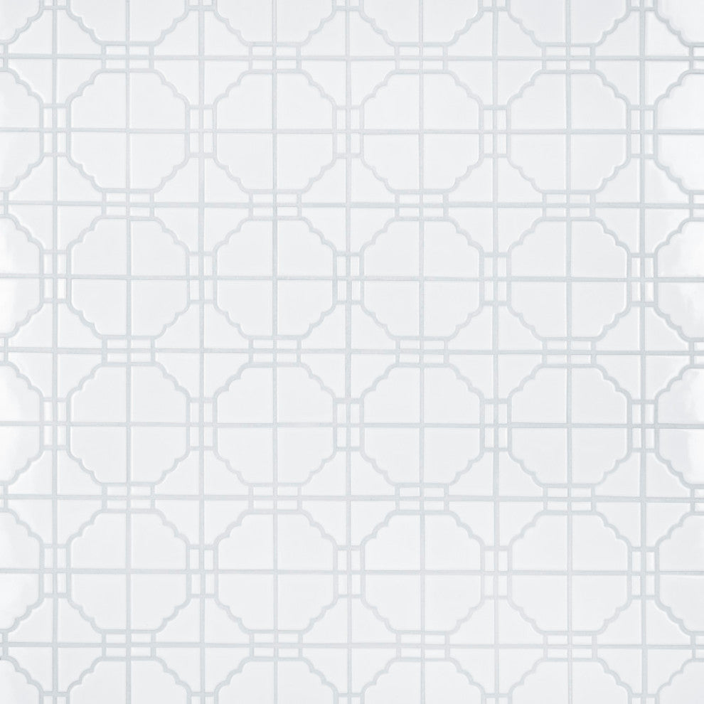 Osaka Glossy White Porcelain Floor and Wall Tile