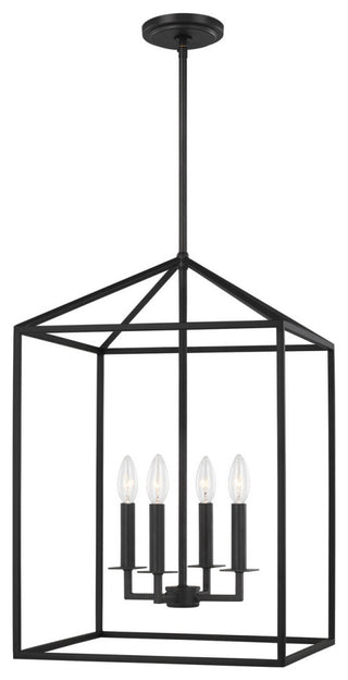 Perryton 4-Light Hall / Foyer, Midnight Black