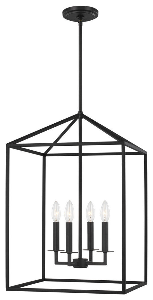Perryton 4-Light Hall / Foyer, Midnight Black