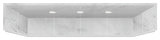 Transolid, Bathroom Part, White Carrara, 6"x3"x13"