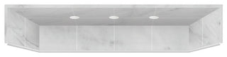 Transolid, Bathroom Part, White Carrara, 6"x3"x13"