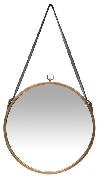 Large Farmhouse Wall Mirror, Circle