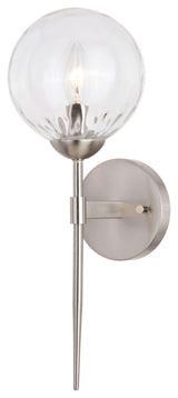 Vaxcel Lighting W0409 Olson 17" Tall Bathroom Sconce - Satin Nickel