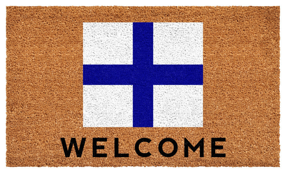 Calloway Mills Nautical Personalized Doormat, Letter X