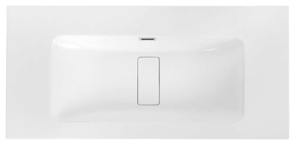 40" Solid Surface Resin Streamline K-1409-40 Vanity Top