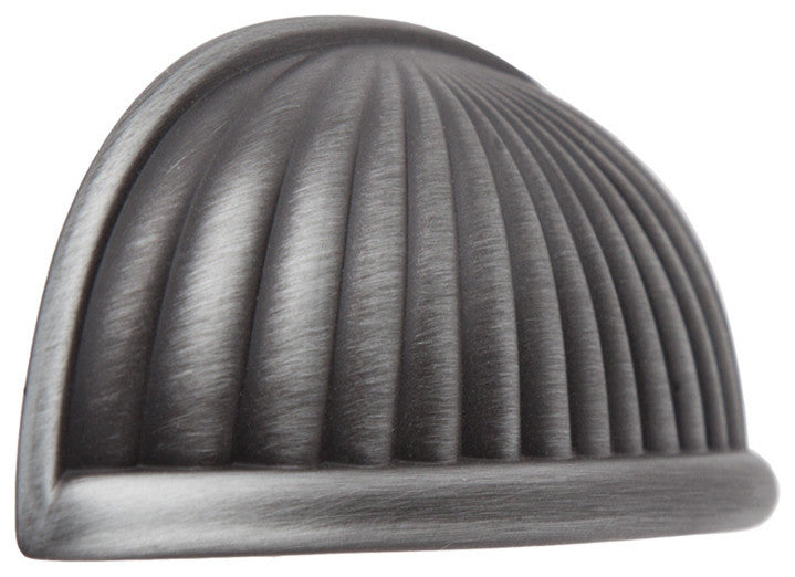 Sumner Street Home Hardware Belmont Cup Pull, Satin Pewter