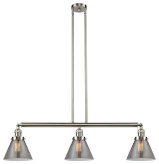 Innovations Lighting 213-Sn-G43-Led 3 Light Dimmable Led Island Light