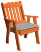 Poly Royal English Chair, Orange