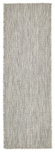 Unique Loom Light Gray Solid Outdoor 2'' 0 x 6'' 0 Runner Rug