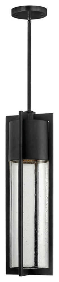 Hinkley Shelter 1 Light Black Outdoor Pendant, 1322BK