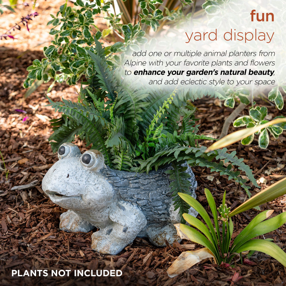 Frog Planter, 11"