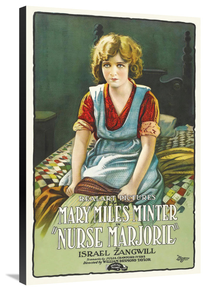"nurse-marjorie-1920" Stretched Canvas Giclee by Hollywood Photo Archive, 24x36"