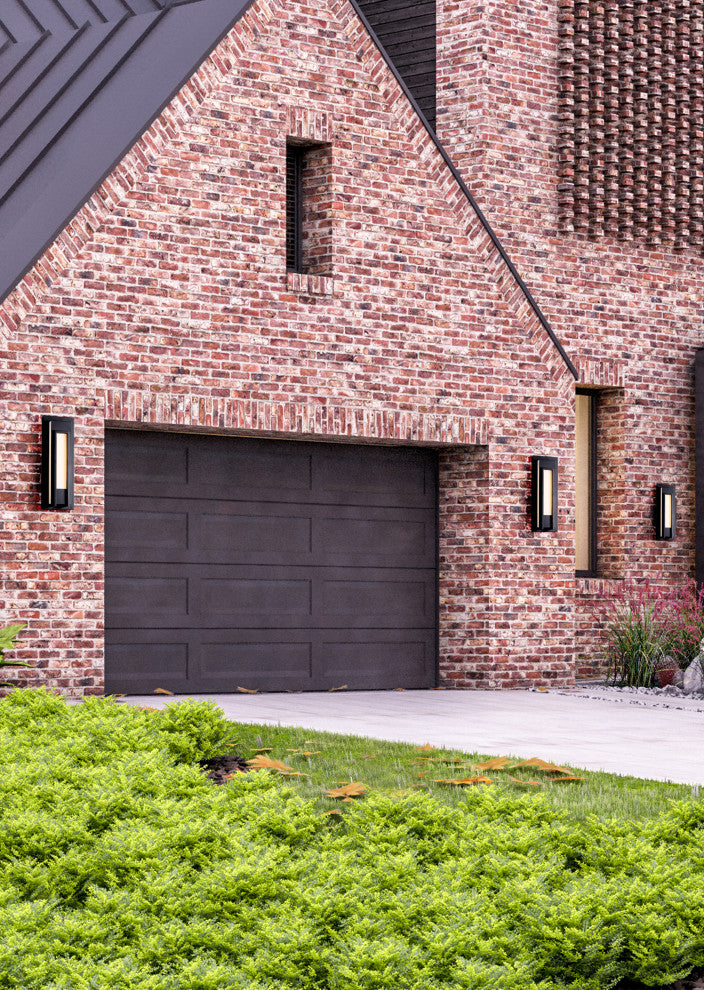 Zlite 520M-BK-LED 1-Light Outdoor Wall Sconce, White