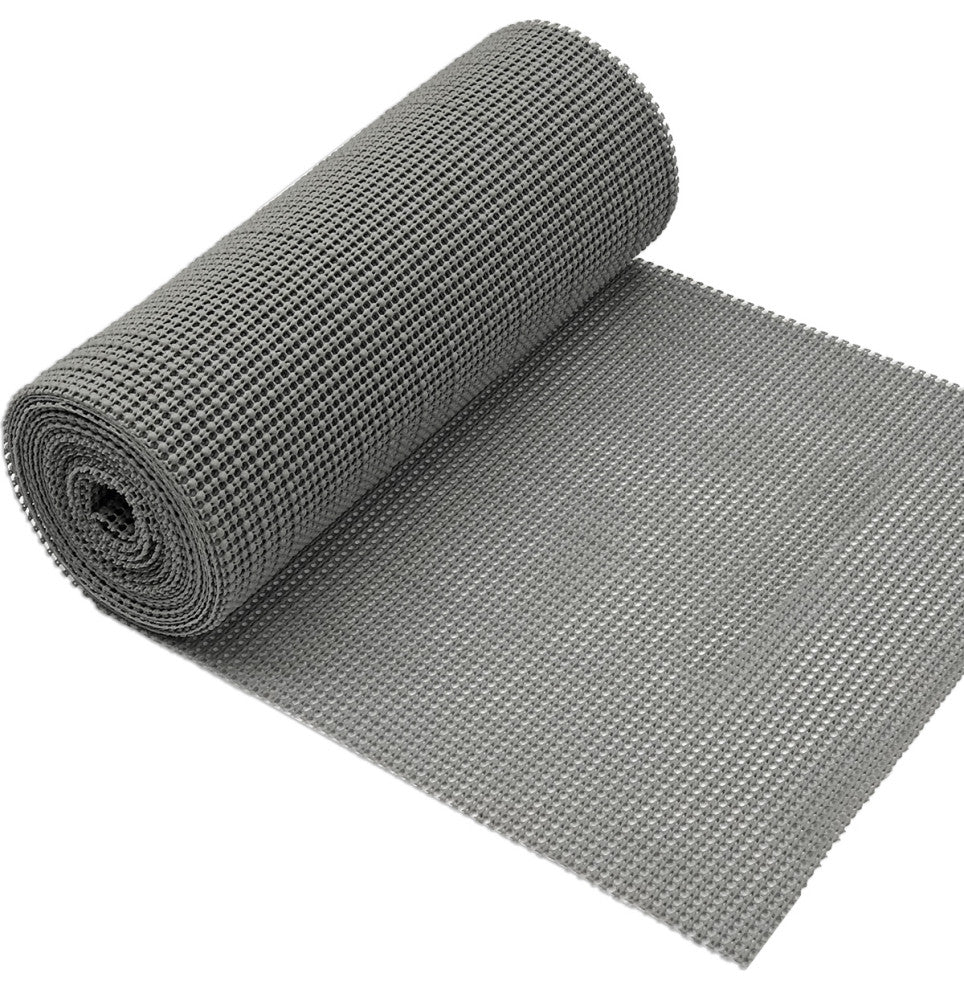Clevr Original 12"x20' Non-Adhesive Shelf Liner, Grip Material