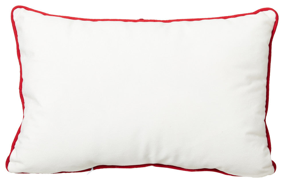 18''L 3D Heavy Cotton Knitted Gnome Pillow