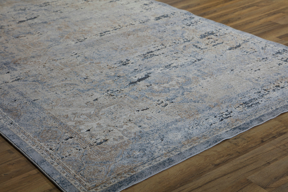 Cambridge Blue Navy 8' x 10' Rug