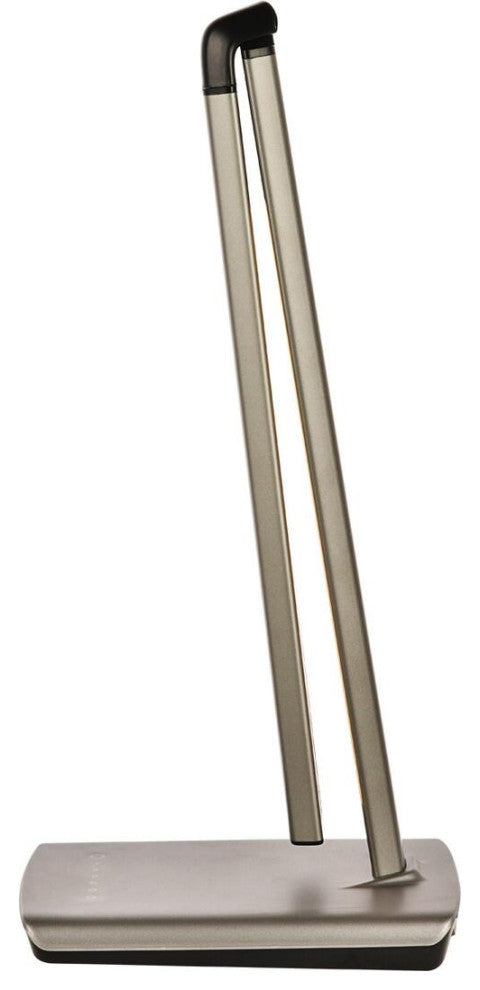 Illumen Collection 1-Light Metallic Grey Finish Led Desk Lamp