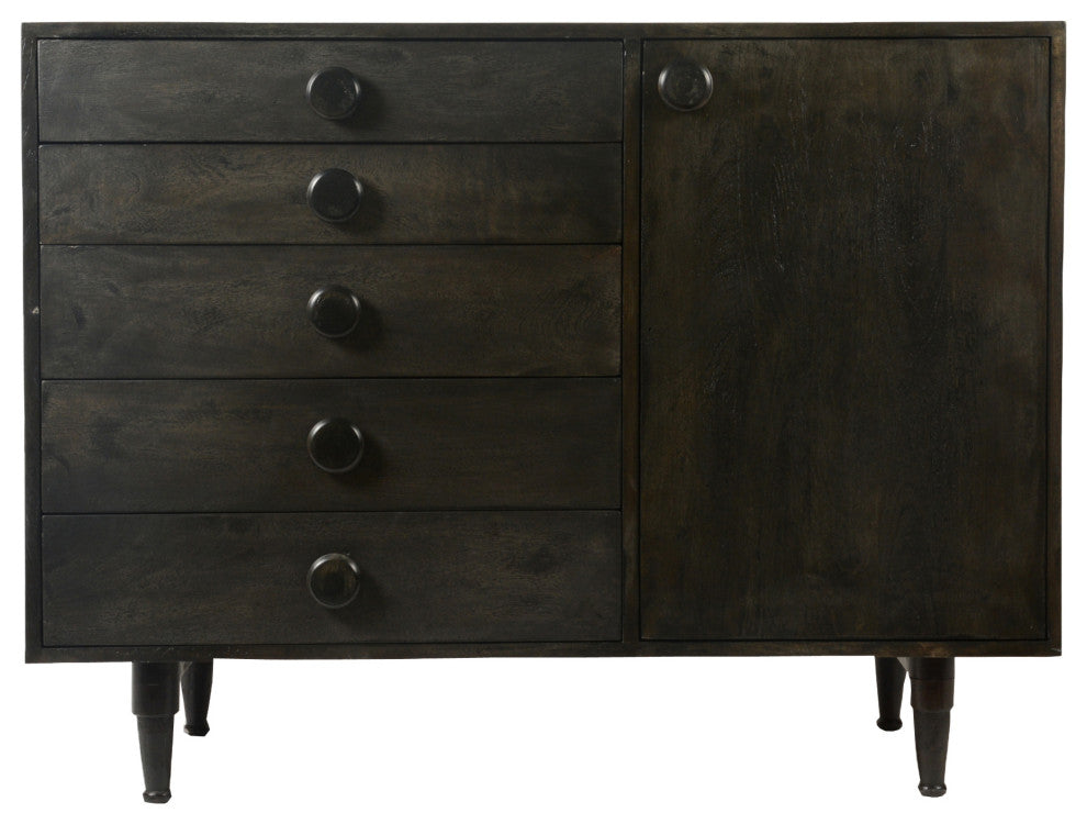 Retro Phoenix Dresser - Black