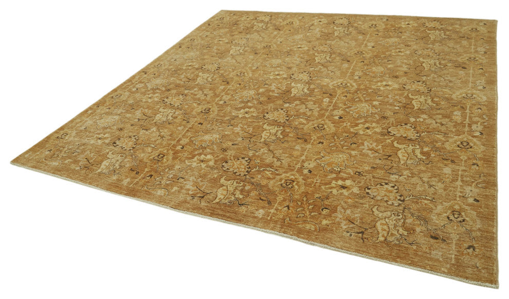 Rug N Carpet - Hand-knotted Oriental 7' 11'' x 9' 6'' Wool Oushak Area Rug