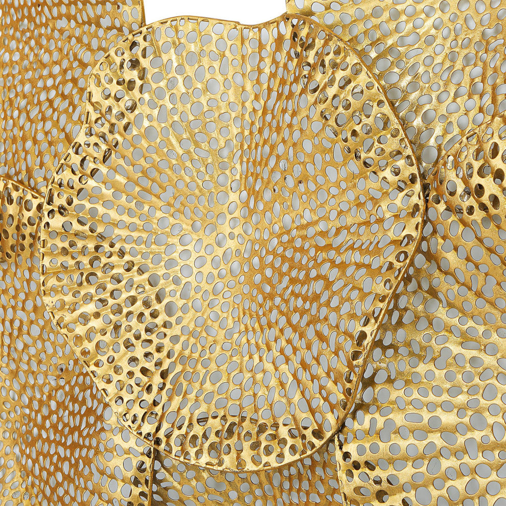 Uttermost 04335 Ripley 47" x 31" Frameless Decorative Panel - Gold