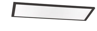 Lugano 48"x 24" LED Linear Flush Mount, Black