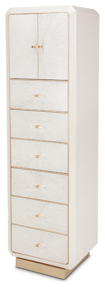 AICO Furniture La Rachelle 8 Piece Queen Bedroom Set