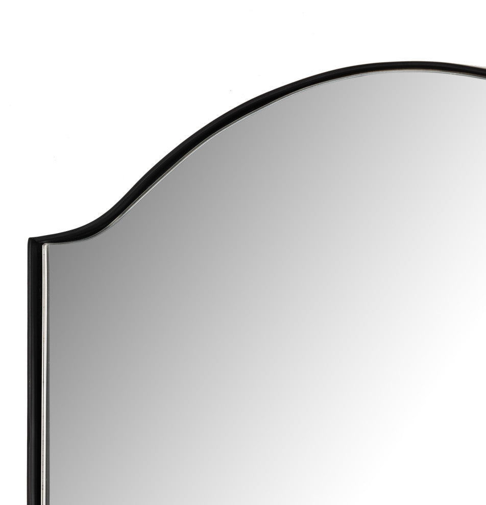 Jacques Small Mirror-Gunmetal