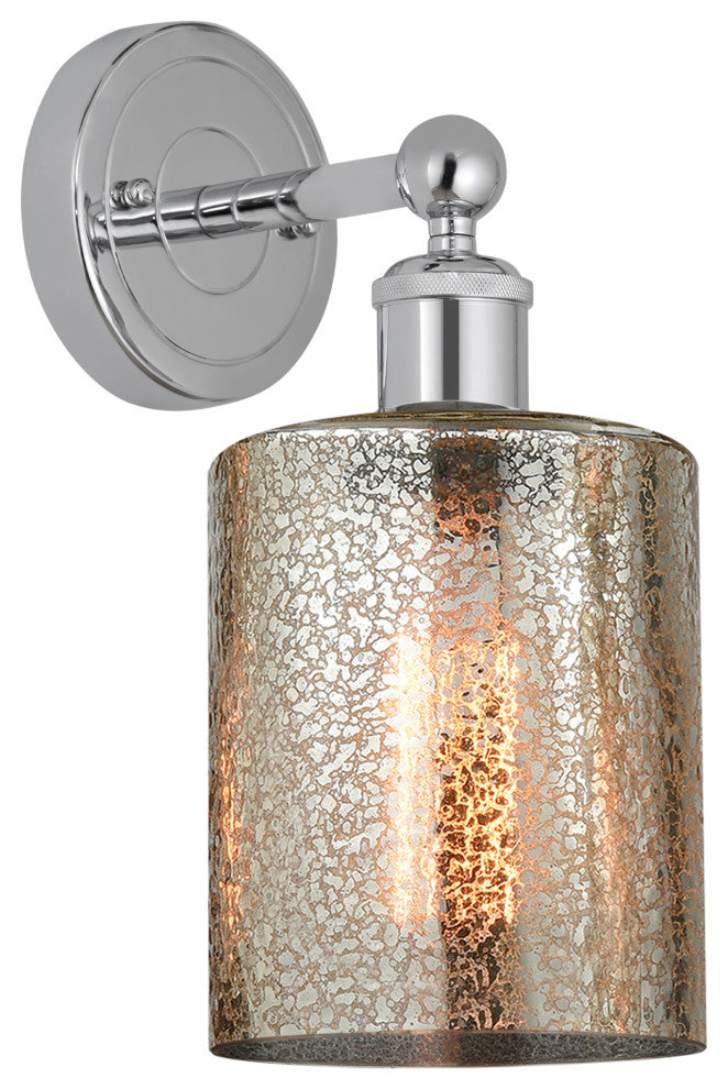 Innovations 616-1W-PC-G116 1 Light 5" Sconce, Polished Chrome