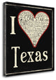 "Texas" By Jo Moulton, Giclee Print on Gallery Wrap Canvas, Ready to Hang