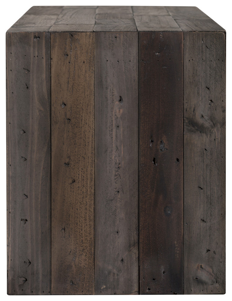 Industrial Vintage Bench Small Grey - Grey