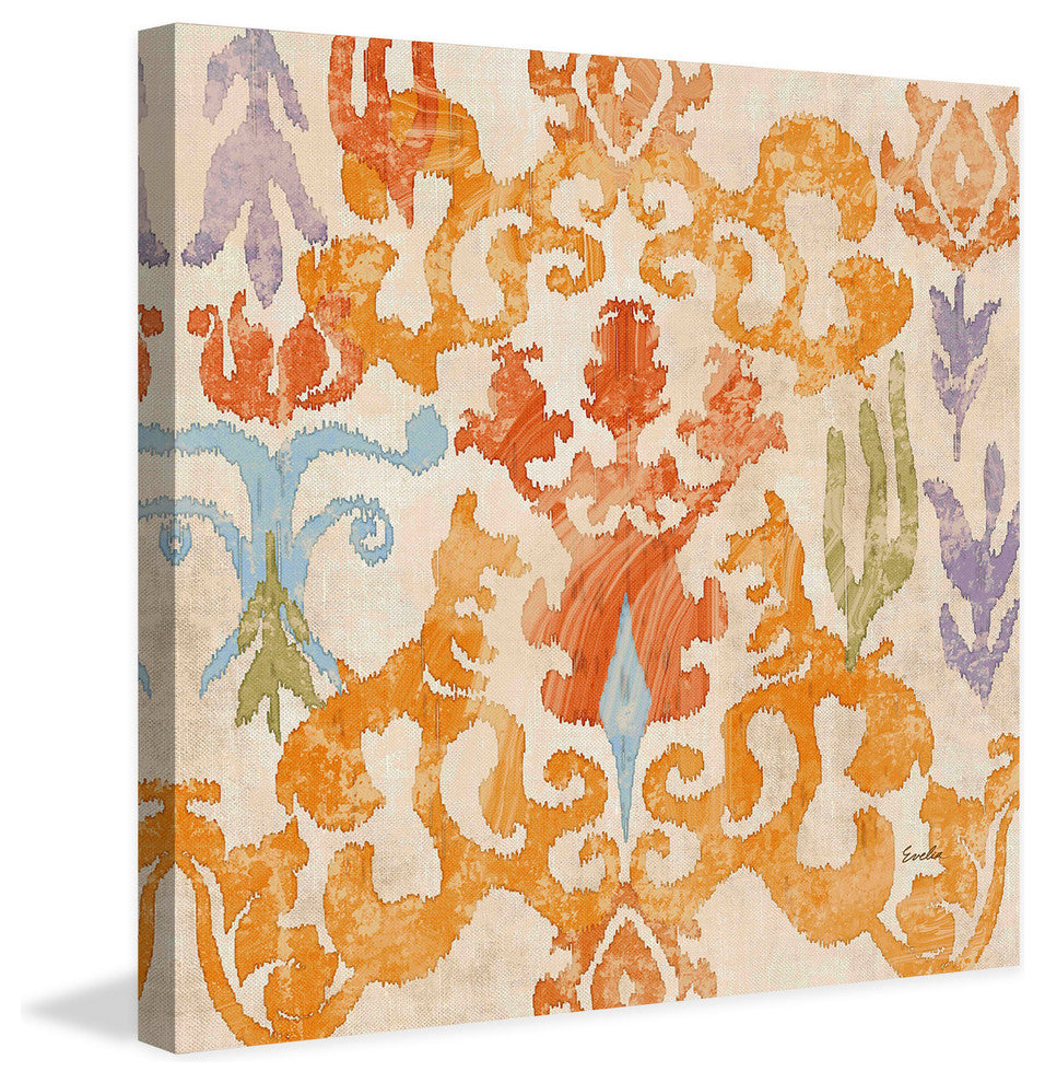 "Dragon" Painting Print on Canvas by Evelia