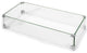 35"x21" Glass Wind Guard for Rectangular Fire Tables
