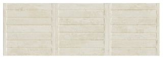 Habanera Decor Bone Fluted Ceramic Wall Tile