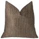 Ganache Gold Luxury Throw Pillow, 20"x26" Standard