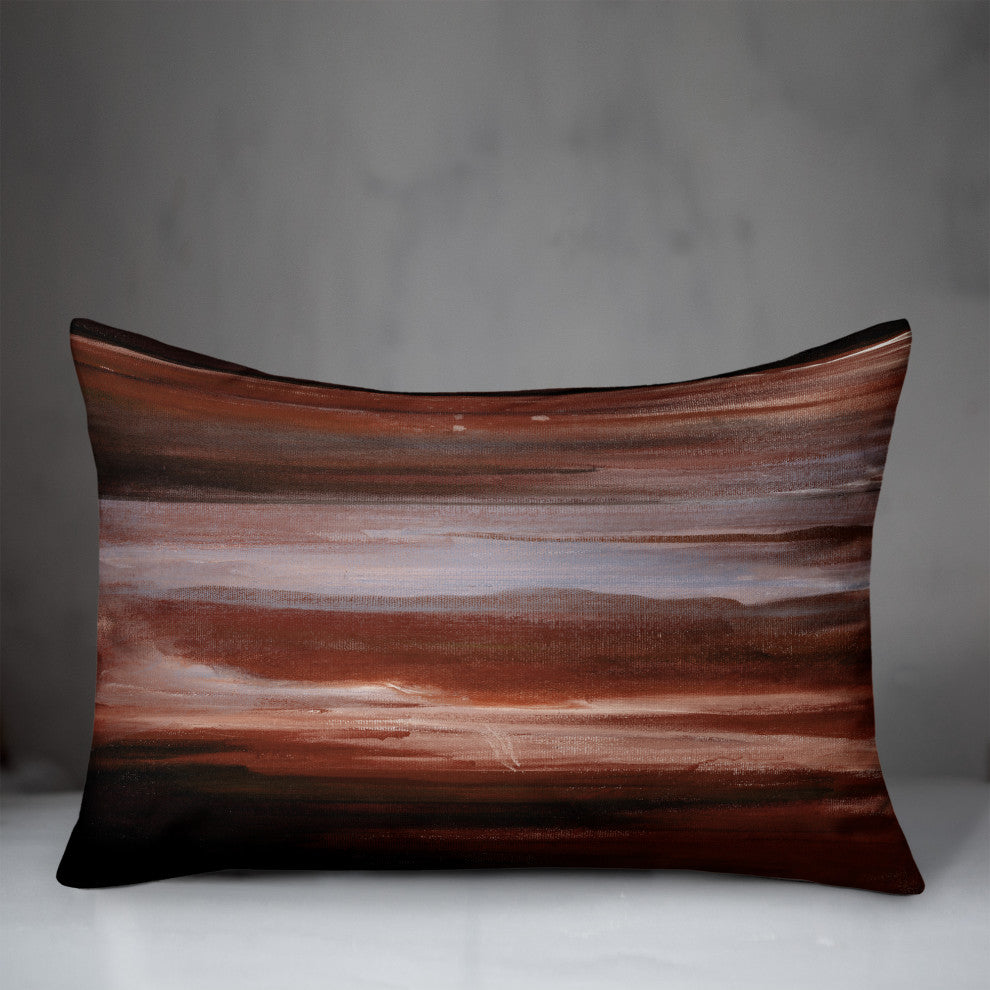 Red Streaks 14x20 Indoor/Outdoor Pillow